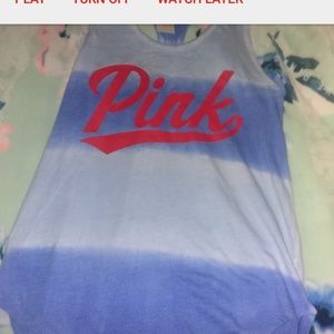 Vs pink tank nwt